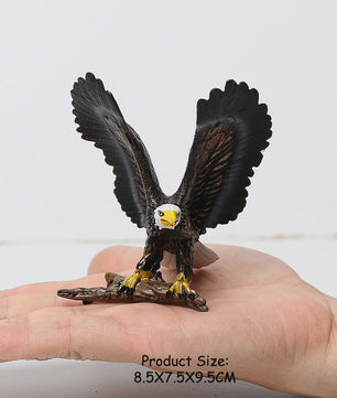 Realistische Roofvogel Figuren Set: Adelaar, Gier & Secretarisvogel - Educatief Speelgoed