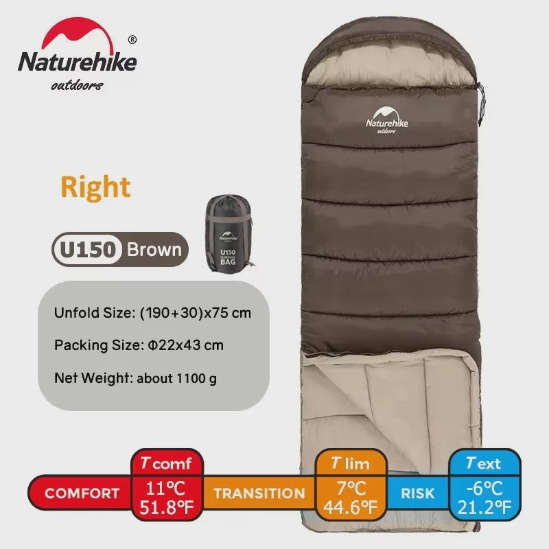 Naturehike Ultralichte 4-Seizoenen Slaapzak - Waterdicht & Comfortabel voor Outdoor Avonturen