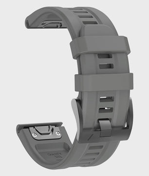QuickFit Siliconen Horlogeband 22mm/26mm voor Garmin Fenix 7/7X, Epix Gen 2, Enduro 2 & Fenix 5/6 Series