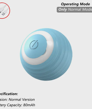 Interactieve Kattenbal Speelgoed - Automatisch Rollend, Oplaadbaar & Slim