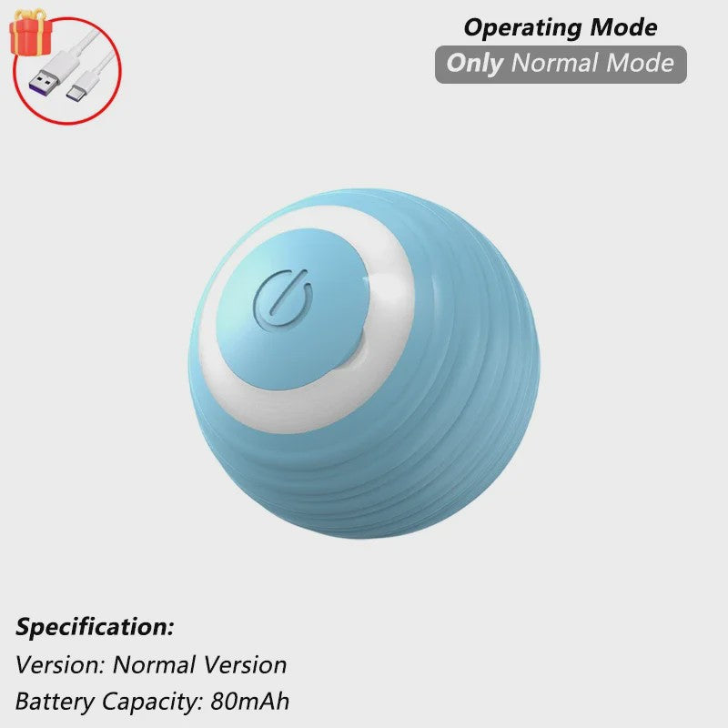 Interactieve Kattenbal Speelgoed - Automatisch Rollend, Oplaadbaar & Slim