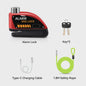 Motorfiets Schijfrem Alarm Slot 120dB Anti-diefstal Beveiliging Scooter Fiets