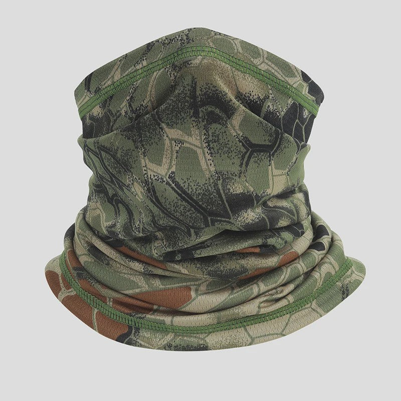 Veelzijdige Camouflage Nekwarmer & Buff - Ademend & UV Beschermend voor Outdoor Sport