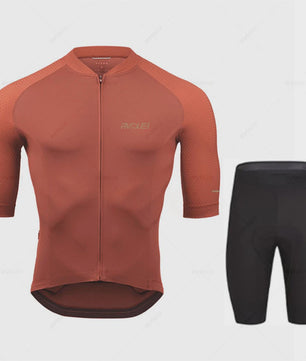 Pro Fiets Kleding Set Heren - Ademend Wielrenpak met Bib Shorts