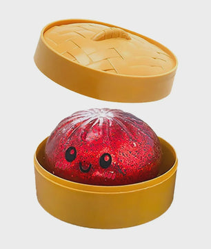 Glitter Dumpling Squishy: Zachte Stressbal voor Eindeloos Speelplezier