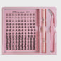 DIY Wimperextensie Set: Kluster Wimper Extensions met Bond, Seal & Tweezer (8-16mm)