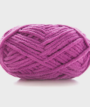 Zacht Chenille Garen 50g - Dik Velvet Garen voor Handwerken & DIY Baby Projecten