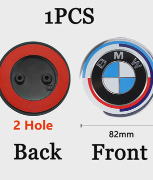 BMW Embleem Vervanging 74/82mm - Motorkap, Kofferbak Badge
