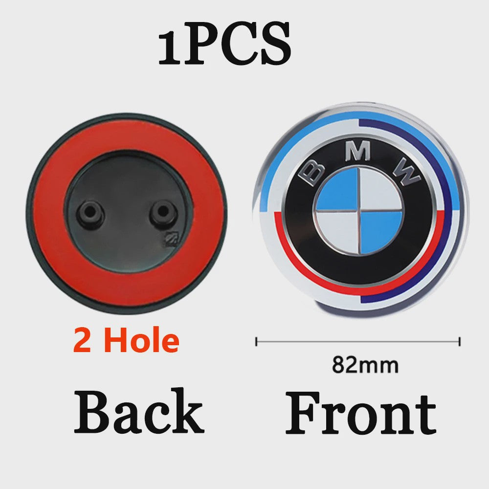 BMW Embleem Vervanging 74/82mm - Motorkap, Kofferbak Badge