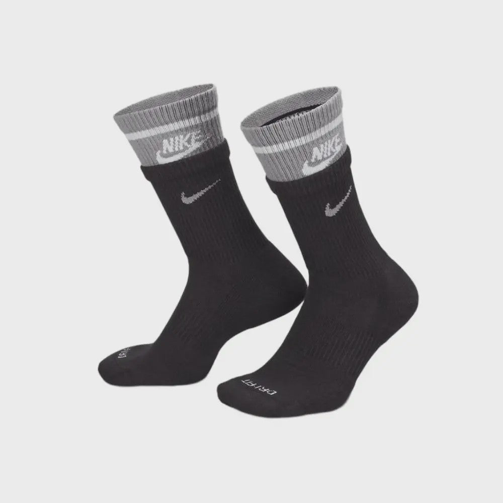 Nike Sportsokken Heren Dames 3-Pack - Duurzaam & Vochtafvoerend Katoen