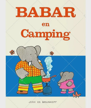 Babar Poster Canvas - Sprookjes Kunst voor Kinderkamer & Babykamer Decoratie