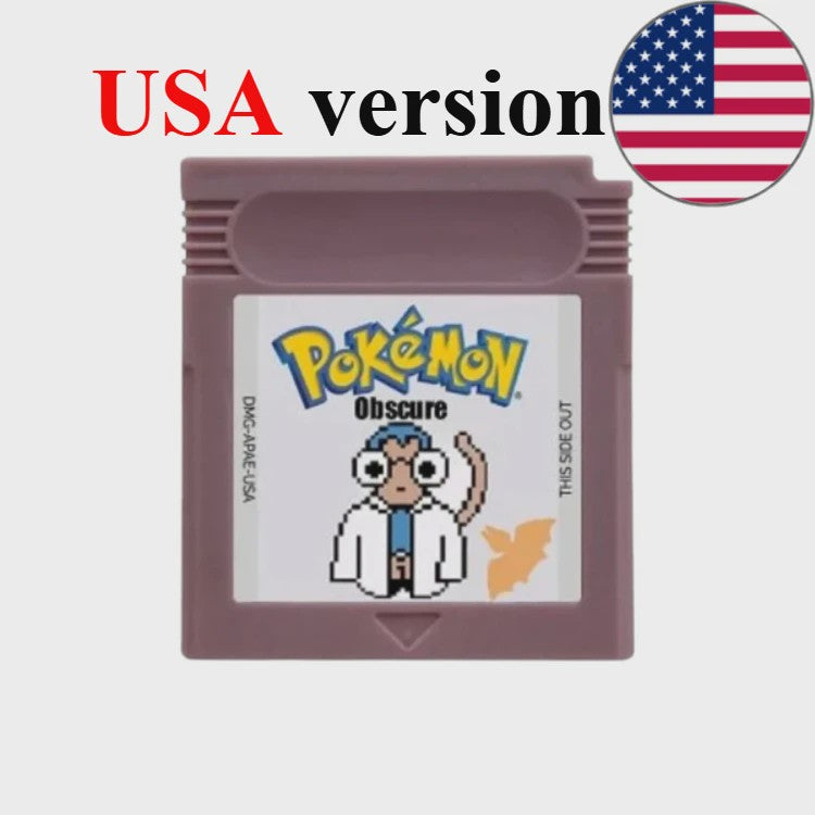 Pokemon Game Boy Color Cartridge - USA Versie (Diverse Stijlen)