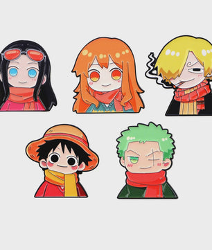 Anime & Manga Emaille Pins Set - Decoratieve Broches voor Rugzak, Kleding & Cadeau