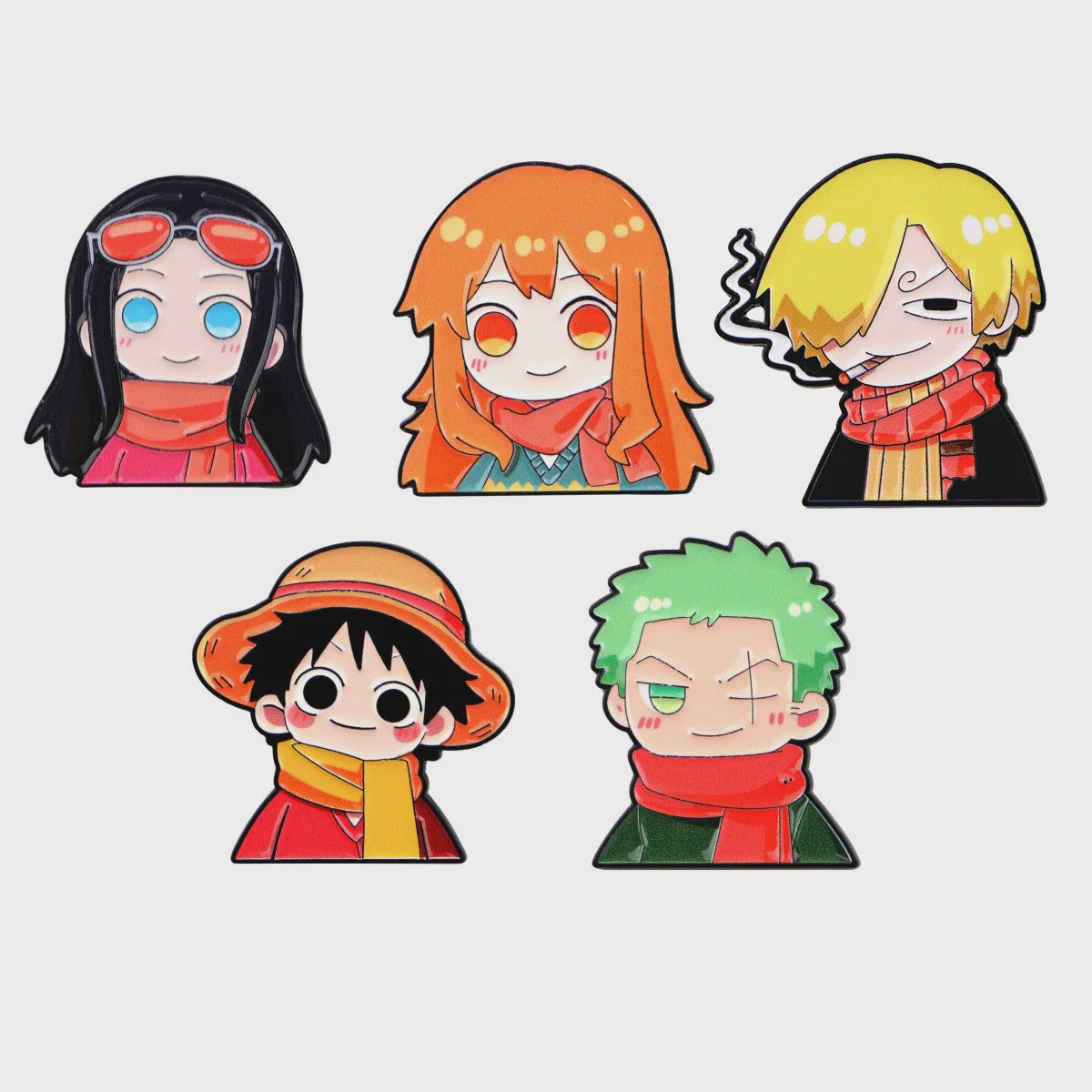 Anime & Manga Emaille Pins Set - Decoratieve Broches voor Rugzak, Kleding & Cadeau