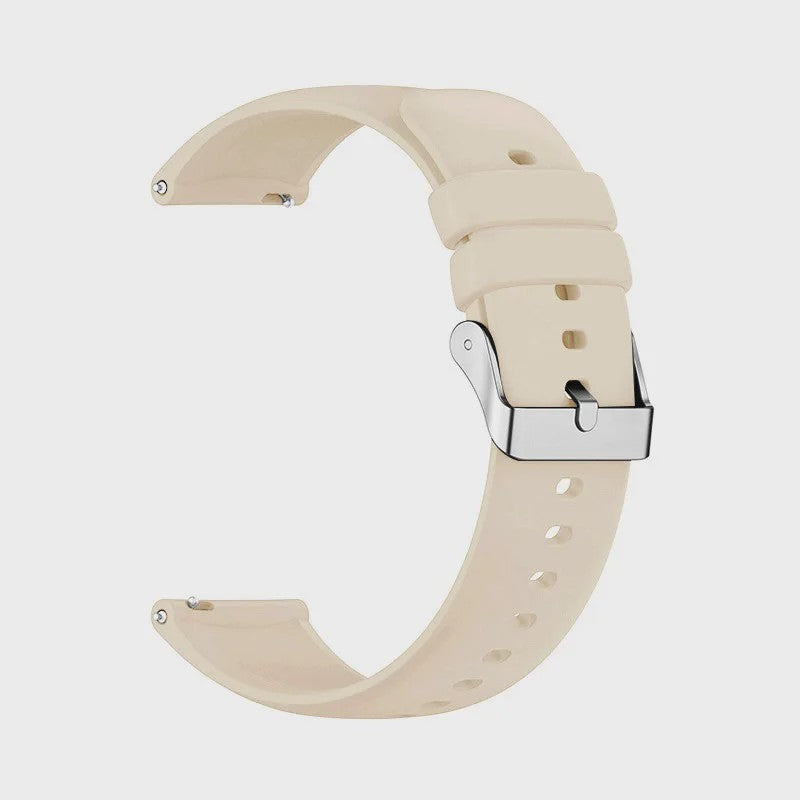 Universele Siliconen Horlogeband 20mm & 22mm - Snelwissel & Comfortabel