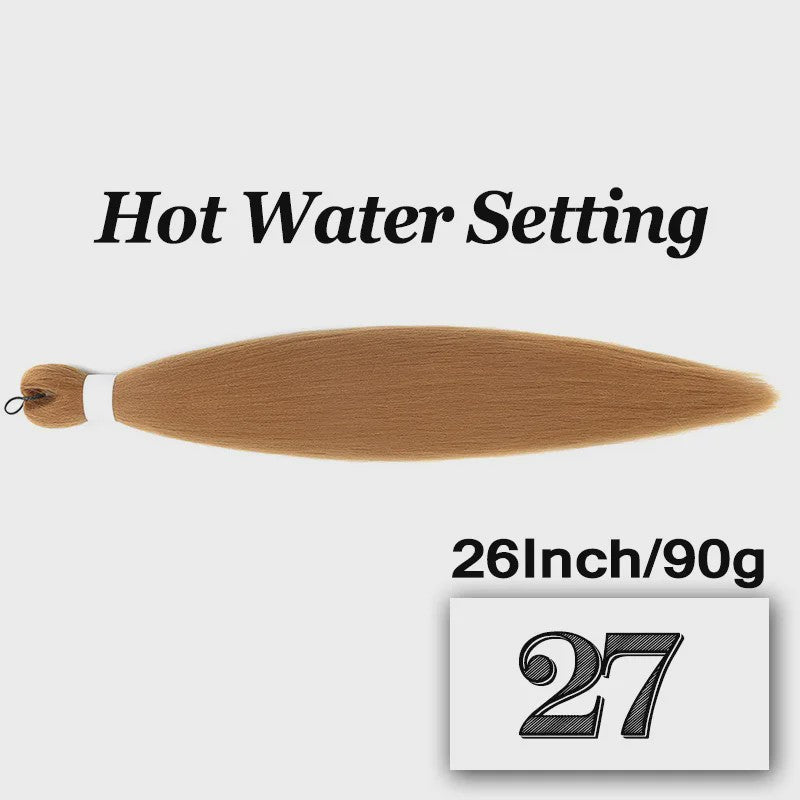 Pre-stretched Braiding Hair 26 Inch - Synthetische Haarverlengingen voor Crochet Braids in Kleuren
