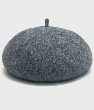 Dames Baret Hoed - Vintage Wol Baret Cap voor Herfst & Winter