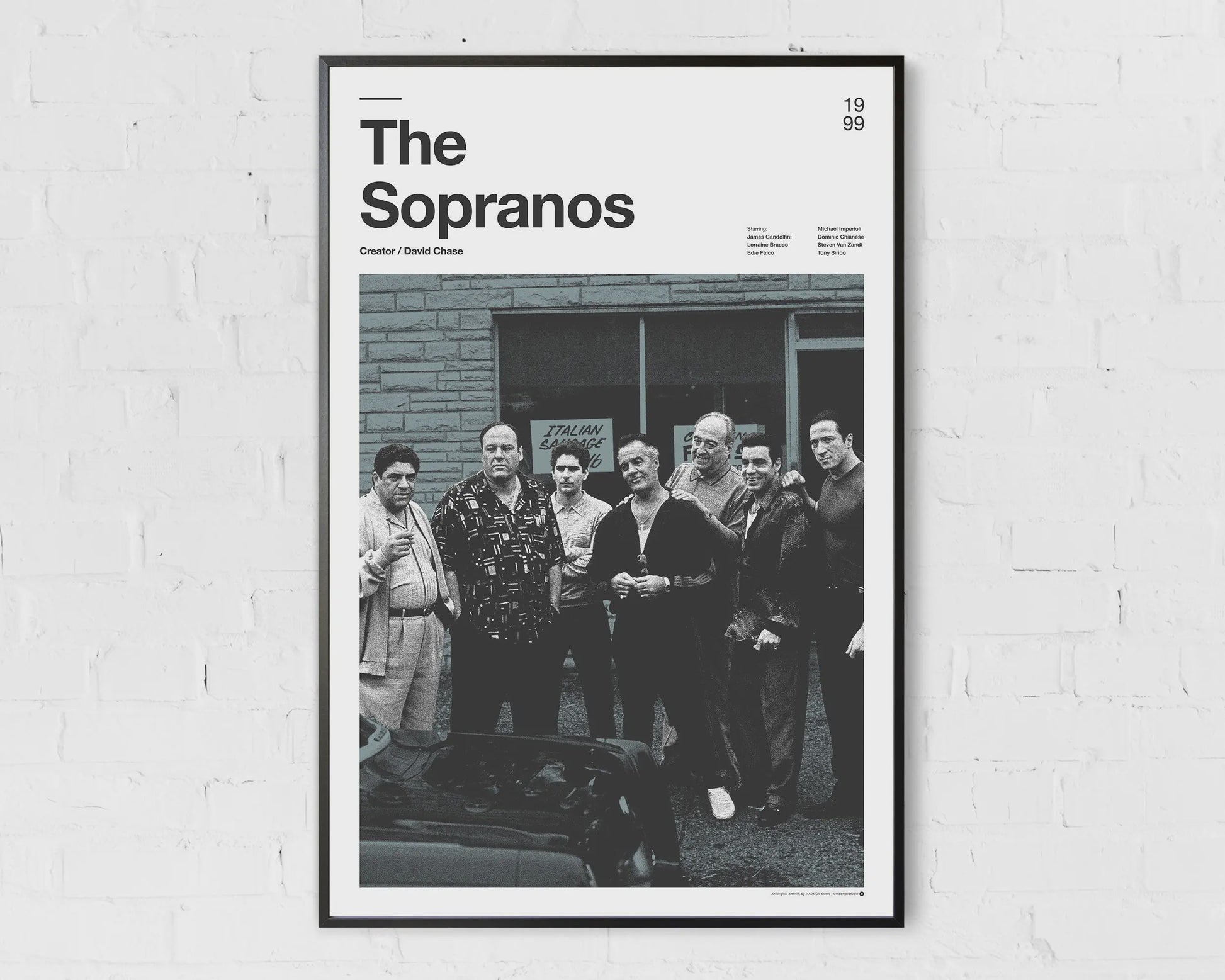 Moderne Canvas Poster: Iconische Films & Series voor Wanddecoratie