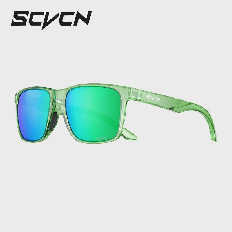SCVCN Polarized Sportzonnebril - UV400 Bescherming voor Fietsen, Wandelen & Outdoor