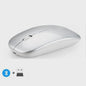 Draadloze Oplaadbare Muis: Bluetooth & 2.4GHz Dual Mode voor PC/Laptop