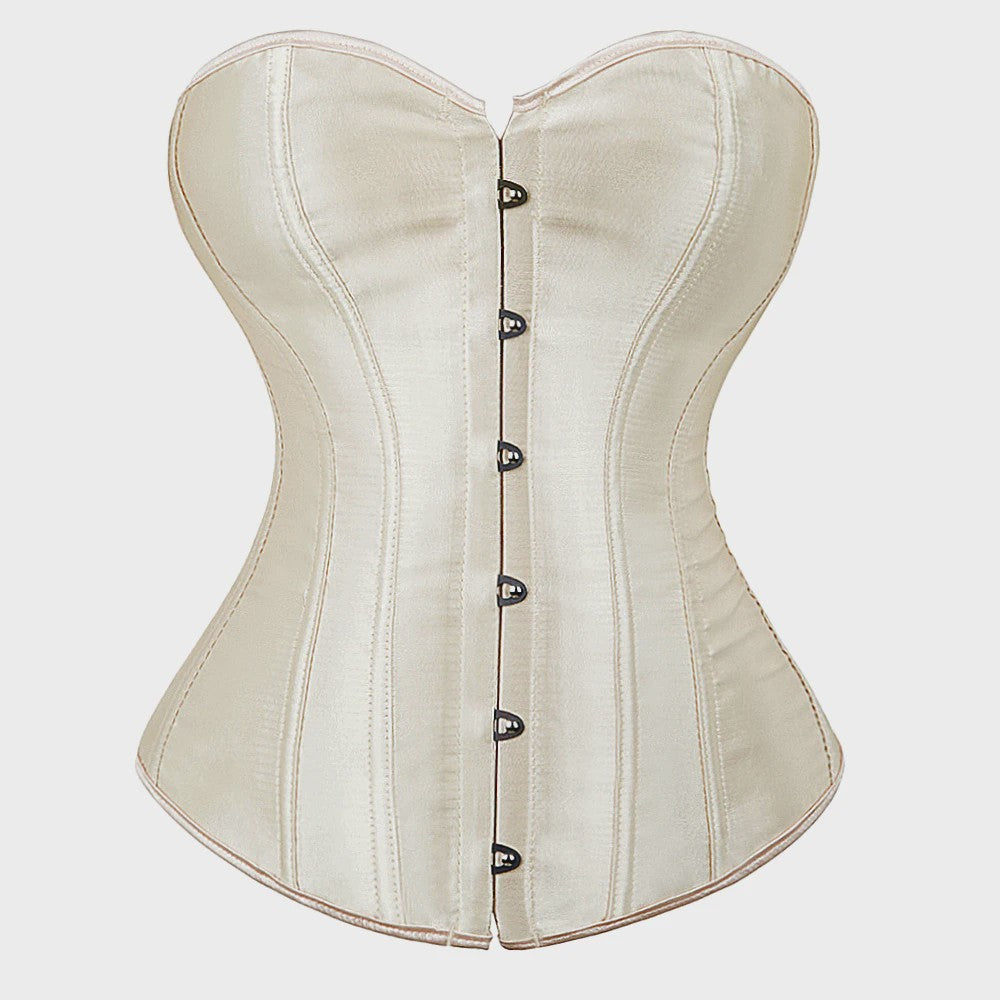Victoriaans Corset Bustier met Vetersluiting - Plus Size & Vintage Stijl