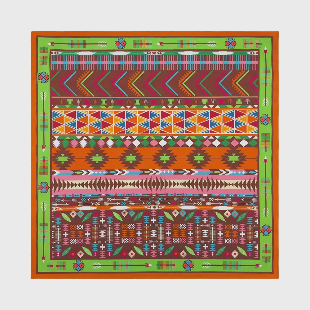 Unisex Katoenen Bandana met Dierenprint & Paisley Motief - Veelzijdig te Dragen