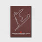 Formule 1 Circuit Poster Canvas - F1 Race Track Kunst Print voor Woonkamer Decoratie