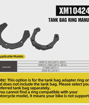 Rhinowalk Waterdichte Magnetische Motor Tanktas met Snelle Ontgrendeling - 6.5L