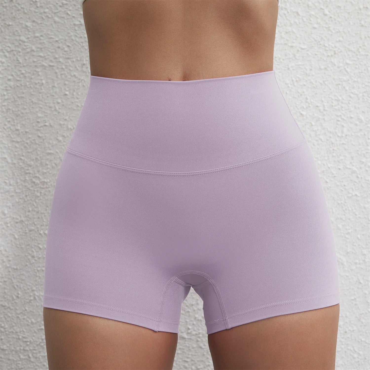 Hoge Taille Compressie Sportshorts voor Dames - Squat Proof & Zacht