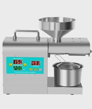 Automatische Oliepers Machine - Koud & Warm Persen voor Huishoudelijk Gebruik