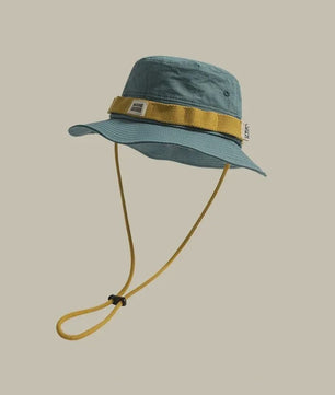 Heren Bucket Hat met Brede Rand - UV Bescherming voor Vissen, Wandelen & Outdoor
