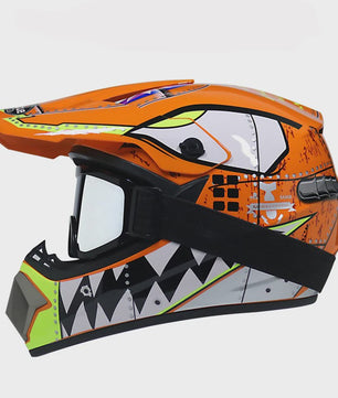 Off-Road Motorcross Helm voor Kinderen & Jongeren - Veilig & Stijlvol