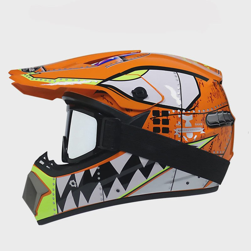 Off-Road Motorcross Helm voor Kinderen & Jongeren - Veilig & Stijlvol