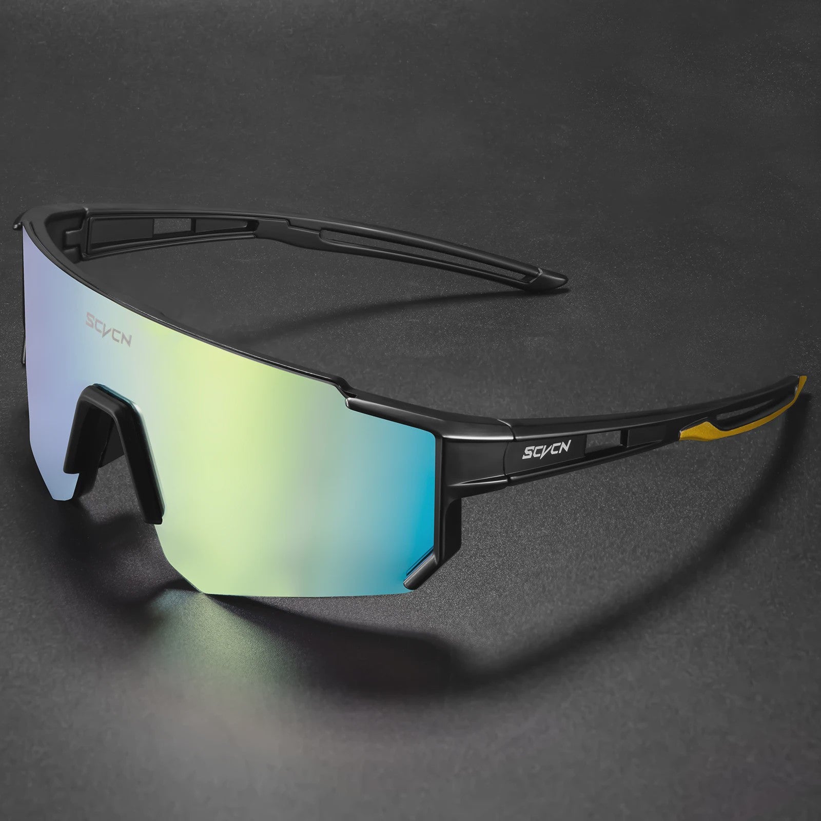 SCVCN Fietsbril Sport Zonnebril UV400 - Wielrennen, MTB, Outdoor