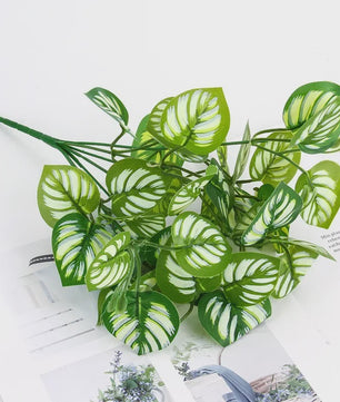Zijden Schildpadblad Plantenbladeren - Kunstmatige Dieffenbough Decoratie voor Woonkamer