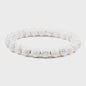 Elastische Charm Armband met Natuursteen Kralen: Lavasteen & Tijgeroog (6/8/10mm) - Voor Dames en Heren