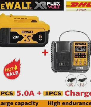 DeWALT FlexVolt 20V/60V MAX 9000mAh Accu - Origineel & Krachtig