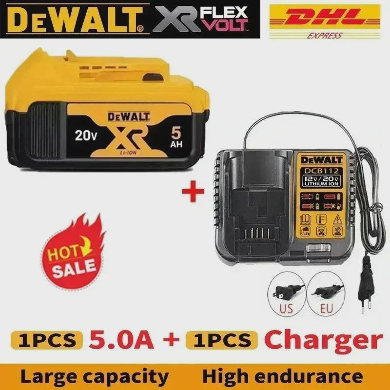 DeWALT FlexVolt 20V/60V MAX 9000mAh Accu - Origineel & Krachtig