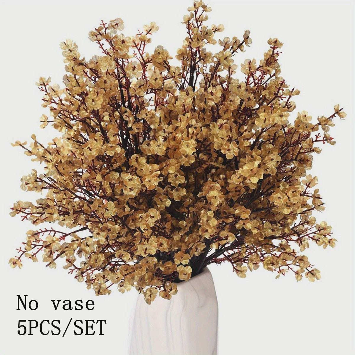 5x Kunstbloemen 'Sterrenhemel' - Decoratieve Takken voor Binnen & Buiten