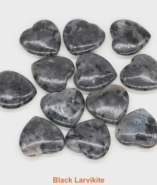 Natuurlijke Hartvormige Kristalstenen (20mm) - Amethist, Edelsteen voor DIY & Decoratie