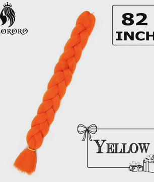Alororo Jumbo Braids Haarverlenging - 82 Inch Synthetisch Hittebestendig Vlecht Haar