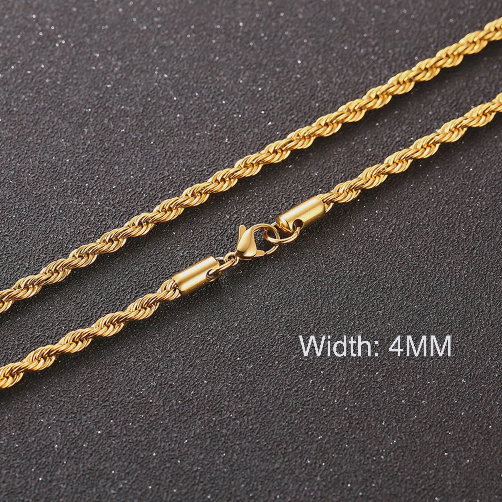 Klassieke Cuban Chain Ketting Heren Dames - Roestvrij Staal (3-11mm)