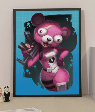 Fortnite Game Poster - Decoratieve Muurkunst voor Fans