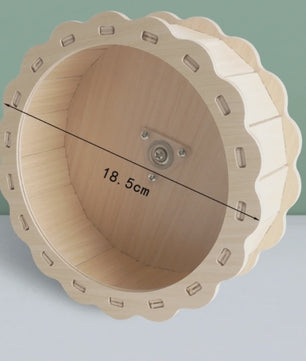 Houten Hamster Villa: Speelhuis met Klimplatform en Verhoogd Platform - Duurzaam Knaagdier Accessoire