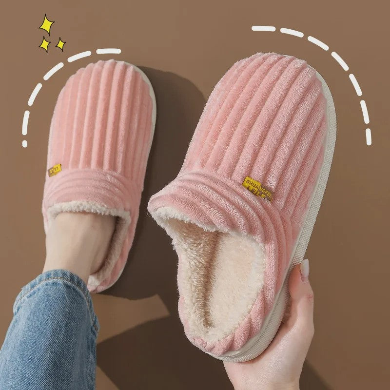 Herenslippers Winter Laarzen - Zachte Pluche & Katoen, Warm & Comfortabel voor Binnen