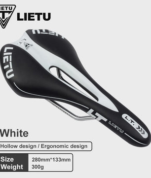 LIETU Fietzadel - Comfortabel MTB & Racefiets Zadel met Siliconen Gel Kussen en Antislip Grip