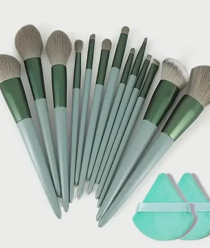 Professionele Make-up Kwasten Set: Zachte Kabuki & Blending Penselen voor Foundation, Poeder, Oogschaduw - Beauty Tools Kit