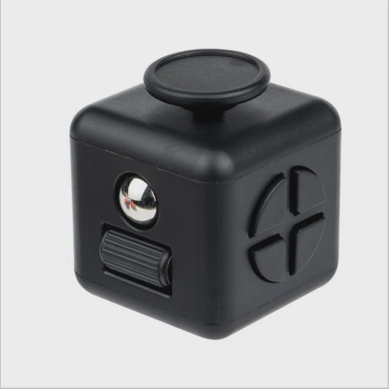 Fidget Cube & Dodecahedron: 6/12 Zijden Stressverlichter & Sensorisch Speelgoed