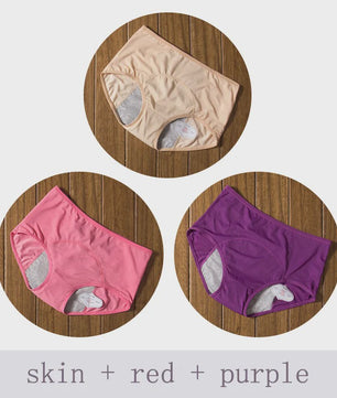 3-Pack Dames Menstruatie Ondergoed - Lekvrij en Comfortabel