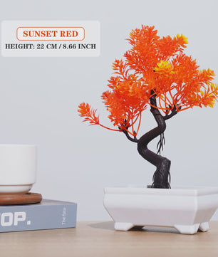 Kunst Bonsai Boom Potted Plant - Decoratieve Kunstplant voor Huis & Kantoor